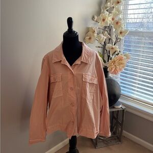 Westport Light Pink Utility Jacket